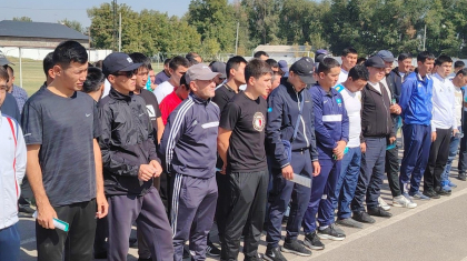 Халықтық штаб өкілдері Келес ауданында білім саласының қызметкерлерімен және спортшылармен кездесті