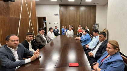 Халықтық штаб Түркістандағы мәдениет саласының қызметкерлерімен кездесті