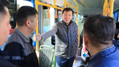 Ақтөбенің автопаркі жаңа автобустармен толықты