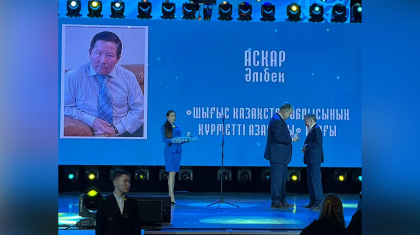 Жазушы Әлібек Асқаров ШҚО-ның «Құрметті азаматы» атанды