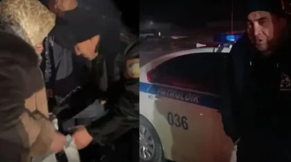 Ташкенттен Астанаға бағыт алған автобус бұзылып, жолда қалды