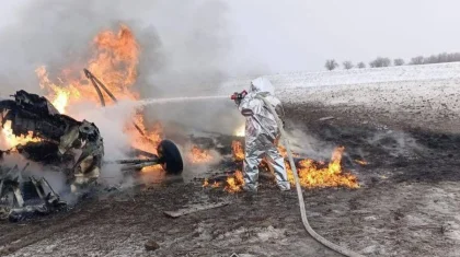 Ақтөбе облысында әскери тікұшақ құлап, бір адам қаза тапты