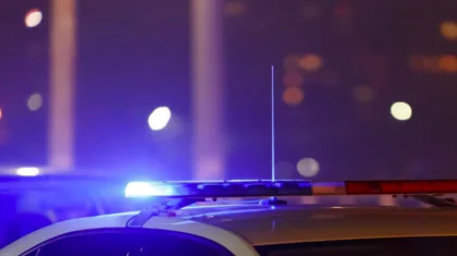 Абай облысында полициядан қашқан жүргізушінің ұсталған сәті көрсетілді (ВИДЕО)
