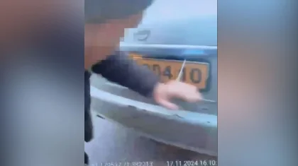 Астанада көлігіне жалған нөмір таққан жүргізуші қамауға алынды