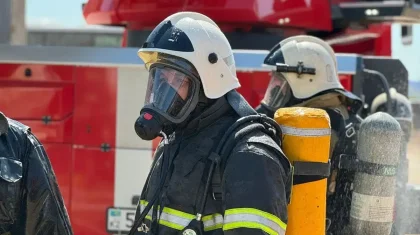 Павлодарда өрттен 11 адам, оның ішінде үш бала эвакуацияланды