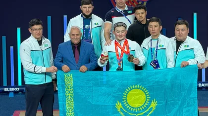Нұрғиса Әділетұлы – ауыр атлетикадан әлем чемпионатының жеңімпазы