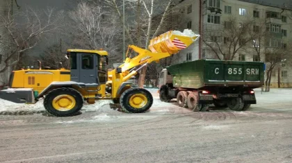 Астанада қар тазалау жұмыстарына 1200-ден астам арнайы техника жұмылдырылды