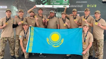 Жігіттер жарады: Дубайда өткен халықаралық жарыста қазақстандық арнайы жасақтар қос алтын еншіледі