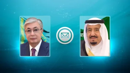 Президент Сауд Арабиясы Корольдігіне құттықтау жеделхатын жолдады