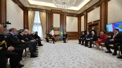 Тоқаев Италияның президентімен кездесу өткізді