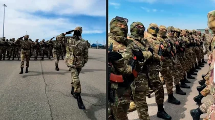 Астанада 4 мыңнан астам әскери қызметші парадқа дайындалып жатыр (ВИДЕО)
