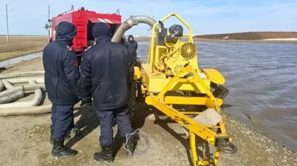 Ақмола облысында су тасқынынан 100-ден астам адам эвакуацияланды
