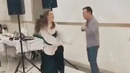 Тойда ер адамның соңынан қалмай, әдепсіз билеген бойжеткен сынға қалды (ВИДЕО)