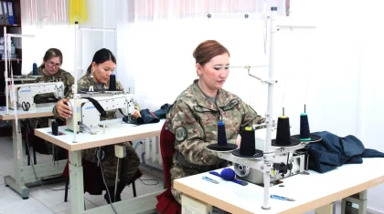Жеңіс күніне арналған шеру: Ұлттық ұланның 400-ден астам жауынгеріне салтанатты киім әзірленіп жатыр