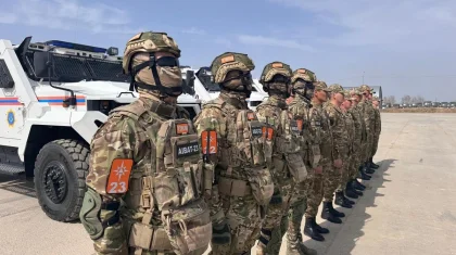 Қазақстан ТЖМ әскери қызметшілері Жеңіс күніне арналған шеруге алғаш рет қатысатын болды