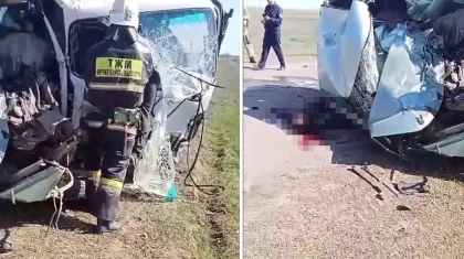 Көліктің сау-тамтығы қалмаған: БҚО-да екі оқушы ұл қорқынышты жол апатынан қаза тапты