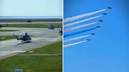 Астана аспанында алпыстан астам әскери ұшақ парадқа дайындалып жатыр (ВИДЕО)