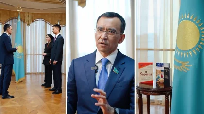 «Бірге кітап оқиық»: Мәулен Әшімбаев жастардың дүниетанымын кеңейтетін қандай кітаптар ұсынды (ВИДЕО)