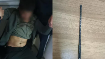 Астанада қолына үшкір зат ұстаған ер адам жасөспірімдердің соңынан қуды