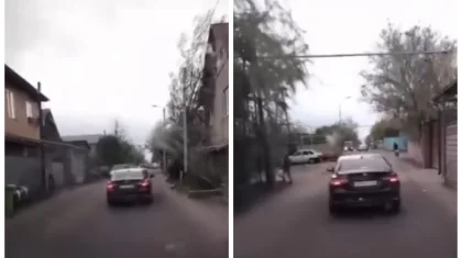 Алматыда жедел жәрдем көлігіне жол бермеген жүргізуші әйел жауапқа тартылды (ВИДЕО)