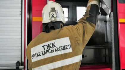 Алматының кішкентай тұрғындары құтқарушыларға ерекше құрмет көрсетті (ВИДЕО)