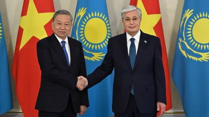 Қасым-Жомарт Тоқаев пен То Лам шағын құрамда келіссөз жүргізді