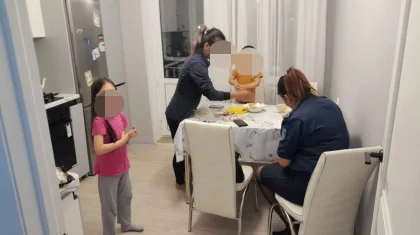 Оралда көңілді отырыстан кейін үй иесі құтқарушыларды шақыруға мәжбүр болды