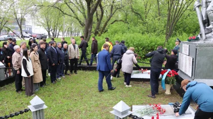 Ерлікке құрмет – ортақ міндет: «AMANAT» партиясы Петропавлда Жеңіс күніне орай акция өткізді
