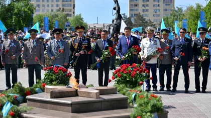 Абай облысы Ұлы Жеңістің 80 жылдығын кең көлемде атап өтті