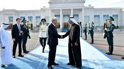 Тоқаев Абу Дабидің тақ мұрагерін елорда әуежайынан шығарып салды