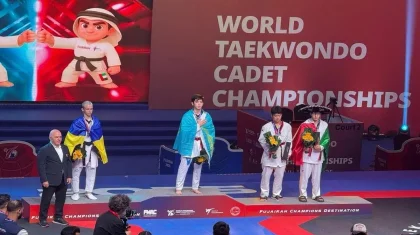 Қазақстандық таэквондошы әлем чемпионы атанды