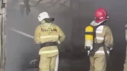 Қарағандыда 19 автобус бір мезетте өртеніп кете жаздады