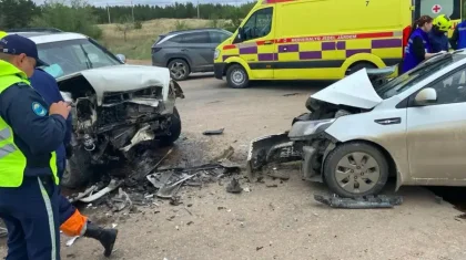 Көкшетау маңында ірі жол апатынан бірнеше адам жараланды