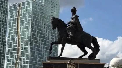 Есіл өзенінің жағасына Кенесары ханның ескерткіші қайта орнатылды
