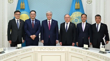 Тоқаев CITIC Group компаниясы директорлар кеңесінің төрағасы Си Гохуаны қабылдады
