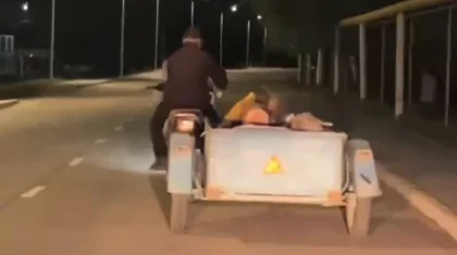 Жетісу облысында полицейлер ауылдарды аралап, нөмірсіз жүрген мотоциклдерді алып кетті