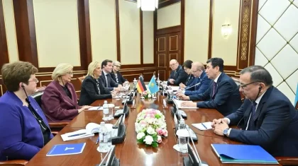 Мәжіліске Германия Парламенті жоғары палатасының басшысы келді