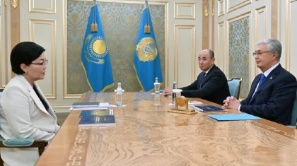 Тоқаевқа еңбек министрі Светлана Жақыпова есеп берді