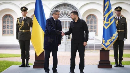 Қазақстан елшісі Украина президентіне сенім грамоталарын тапсырды