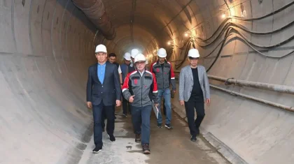 Алматыда жаңа метро станциясы салынып жатыр