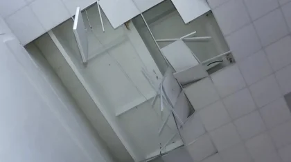 СҚО-да аттестат тапсыру рәсімінде мектептің төбесі опырылып түсті