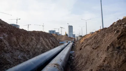 Қытай мен Қазақстан Астанада құны 1,3 млрд долларға тең су құбырын салады