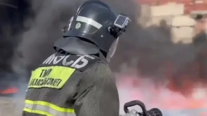 Павлодар облысында бірнеше қора мен үй өртеніп кетті