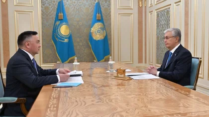 Президент Жоғарғы сот төрағасын қабылдады