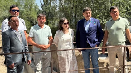 «AMANAT» партиясының депутаттары Тараздағы жылу магистралін жаңарту жұмысын тексерді