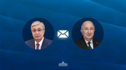 Тоқаев Алжир президентін Тәуелсіздік күнімен құттықтады