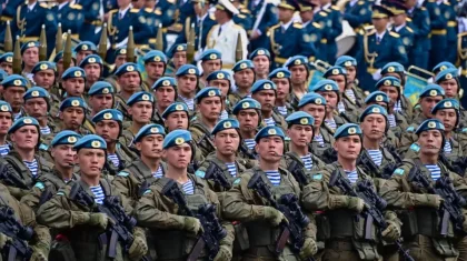 Қазақстан десантшылары 25 жылдық мерейтойын атап өтіп жатыр