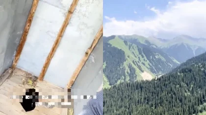 «Мынандай қызыққа тап болдым»: Алматыда лас дәретхана мен таудың көрінісі жұртты таңғалдырды (ВИДЕО)