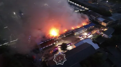 Өскеменнің орталығында алапат өрт болды