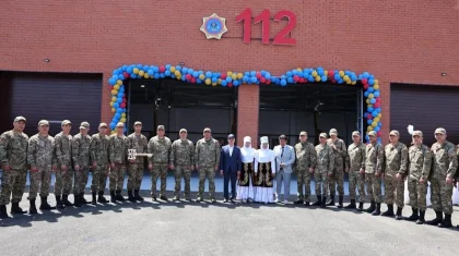 БҚО-да 30 елді мекенге қызмет көрсететін өрт сөндіру депосы ашылды